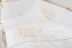 Постільний комплект 6 ел Twins Little Baby 4042-TLB--02, white/beige
